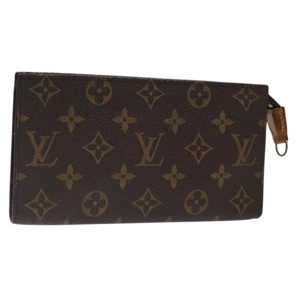 LOUIS VUITTON Monogram Bucket GM Pouch Accessory Pouch LV Auth 119460 - Picture 1 of 16